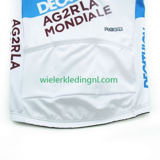 Lange Mouw Wielershirt Decathlon Ag2R 2024 Heren