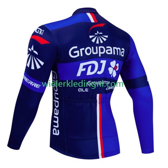 Lange Mouw Wielershirt Fdj Groupama 2023 Heren