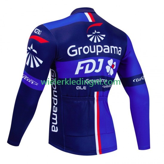 Lange Mouw Wielershirt Fdj Groupama 2024 Heren