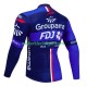 Lange Mouw Wielershirt Fdj Groupama 2024 Heren
