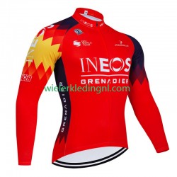 Lange Mouw Wielershirt Ineos Grenadier 2023 Heren
