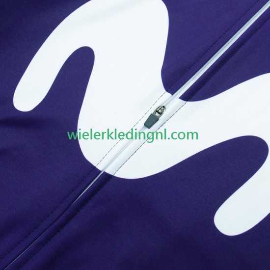 Lange Mouw Wielershirt Movistar 2023 Heren