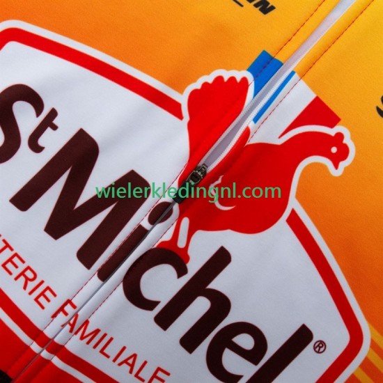 Lange Mouw Wielershirt St Michel Auber 93 Mavic 2024 Heren
