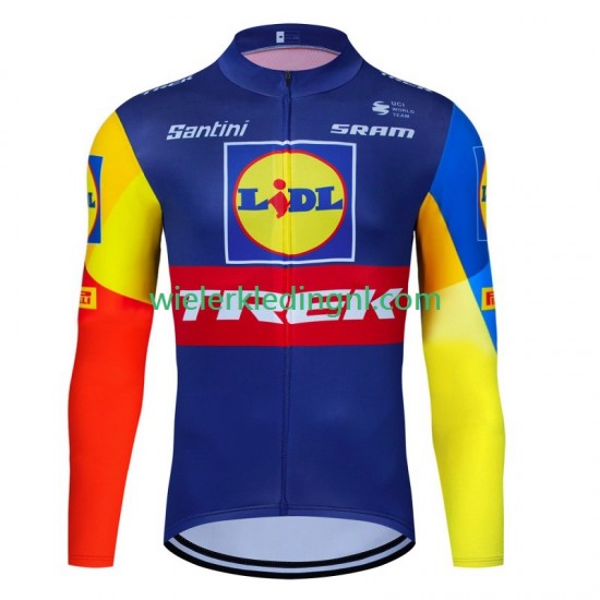 Lange Mouw Wielershirt Trek Lidl 2024 Heren