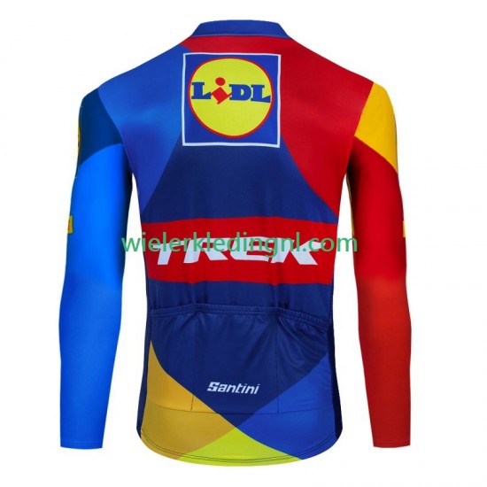 Lange Mouw Wielershirt Trek Lidl 2024 Heren
