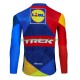 Lange Mouw Wielershirt Trek Lidl 2024 Heren