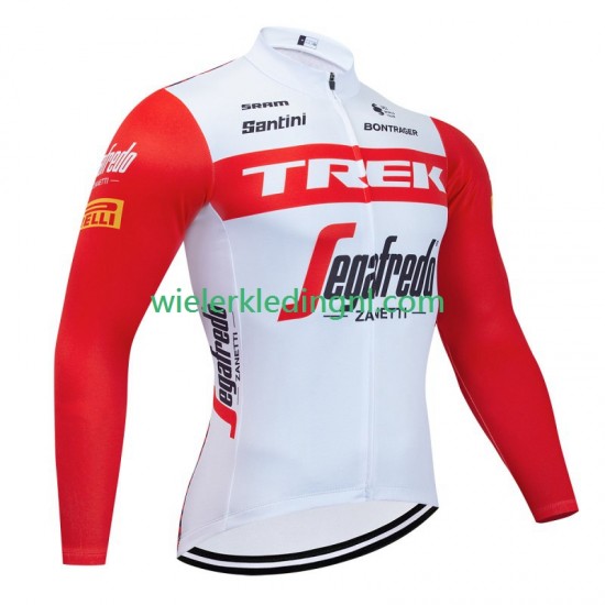 Lange Mouw Wielershirt Trek Segafredo 2023 Heren N001