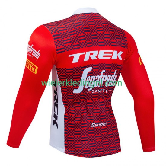 Lange Mouw Wielershirt Trek Segafredo 2023 Heren N001