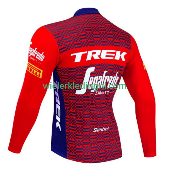 Lange Mouw Wielershirt Trek Segafredo 2023 Heren N002