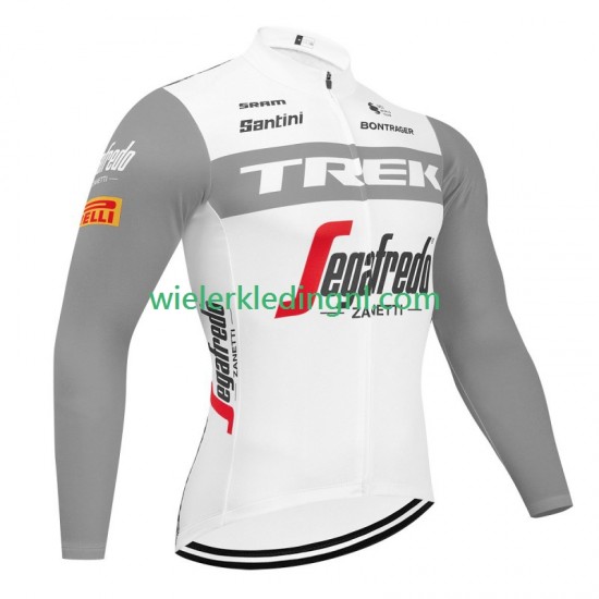 Lange Mouw Wielershirt Trek Segafredo 2023 Heren N003