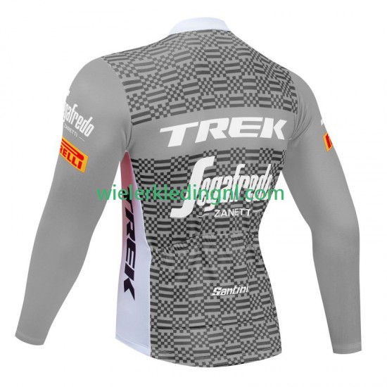 Lange Mouw Wielershirt Trek Segafredo 2023 Heren N003