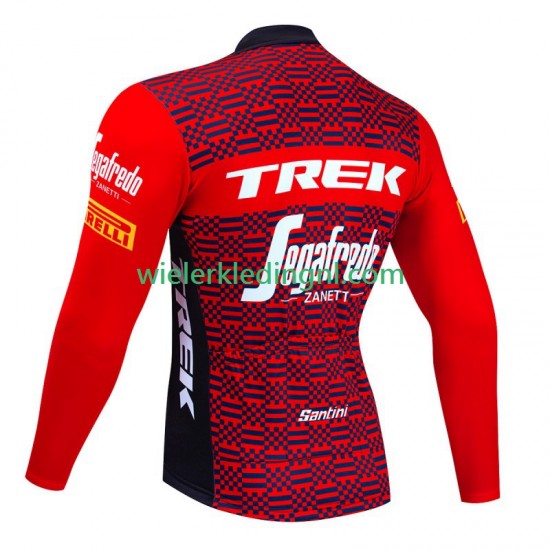 Lange Mouw Wielershirt Trek Segafredo 2023 Heren