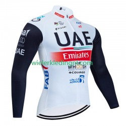 Lange Mouw Wielershirt Uae Emirates 2023 Heren