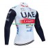 Lange Mouw Wielershirt Uae Emirates 2023 Heren