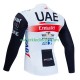 Lange Mouw Wielershirt Uae Emirates 2023 Heren