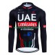 Lange Mouw Wielershirt Uae Emirates 2024 Heren N001