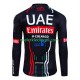 Lange Mouw Wielershirt Uae Emirates 2024 Heren N001