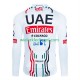 Lange Mouw Wielershirt Uae Emirates 2024 Heren