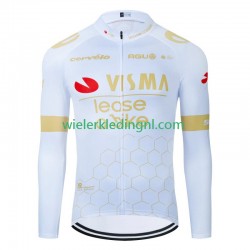 Lange Mouw Wielershirt Visma Lease A Bike 2024 Heren N002