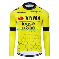 Lange Mouw Wielershirt Visma Lease A Bike 2024 Heren