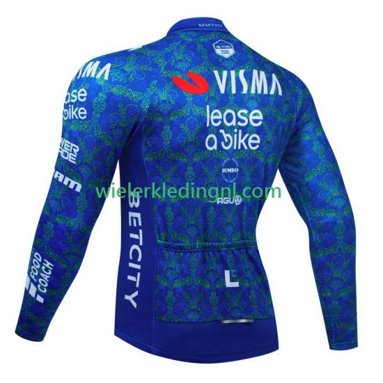 Lange Mouw Wielershirt Visma Lease A Bike Tdf 2024 Heren