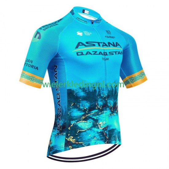 Wielershirt Astana Qazaqstan 2024 Heren N001