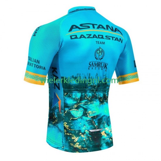 Wielershirt Astana Qazaqstan 2024 Heren N001