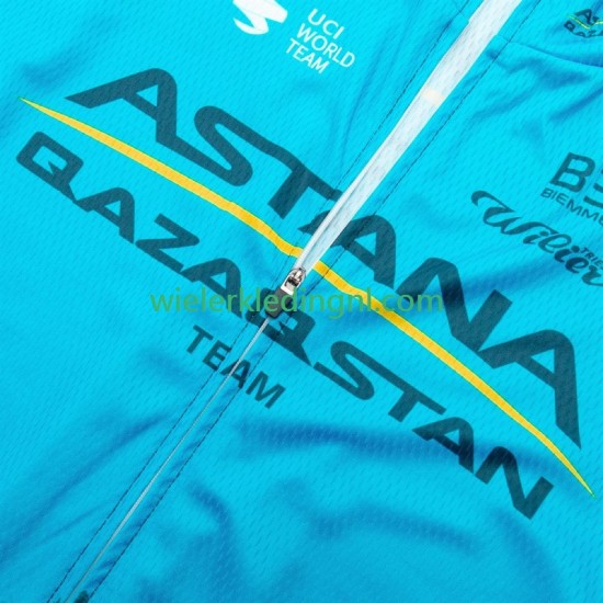 Wielershirt Astana Qazaqstan 2024 Heren N001