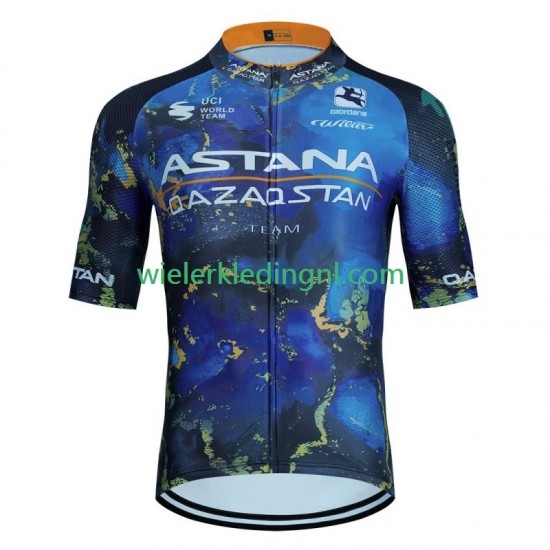 Wielershirt Astana Qazaqstan 2024 Heren
