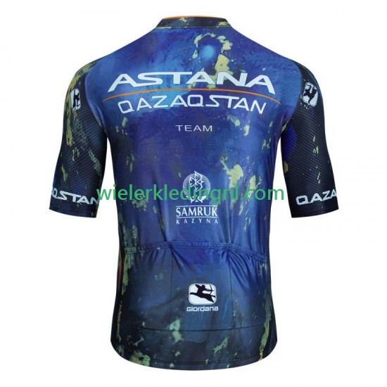 Wielershirt Astana Qazaqstan 2024 Heren