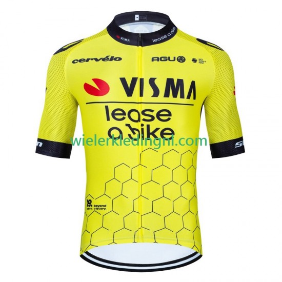 Wielershirt Visma Lease A Bike 2024 Heren