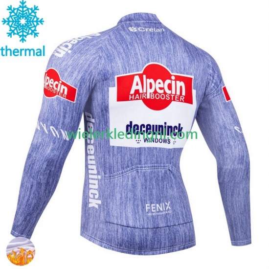 Wielershirt Winter Alpecin Deceuninck 2024 Heren