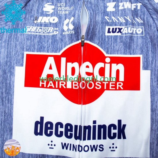 Wielershirt Winter Alpecin Deceuninck 2024 Heren