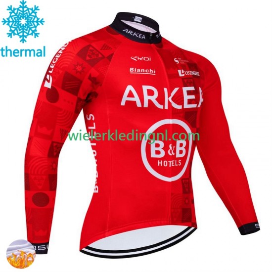 Wielershirt Winter Arkea Bb Hotels Excalibur 2024 Heren