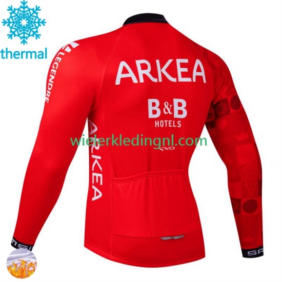 Wielershirt Winter Arkea Bb Hotels Excalibur 2024 Heren