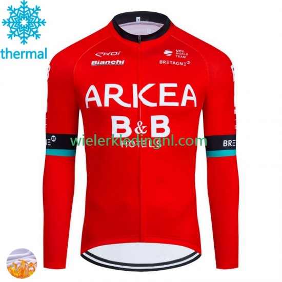 Wielershirt Winter Arkea Bb Hotels 2024 Heren
