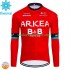 Wielershirt Winter Arkea Bb Hotels 2024 Heren