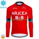 Wielershirt Winter Arkea Bb Hotels 2024 Heren