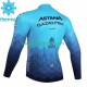 Wielershirt Winter Astana Qazaqstan 2023 Heren