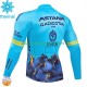 Wielershirt Winter Astana Qazaqstan 2024 Heren N001