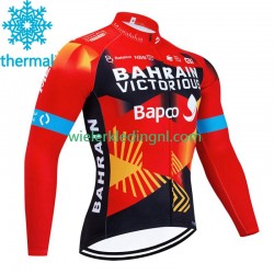 Wielershirt Winter Bahrain Victorious 2023 Heren