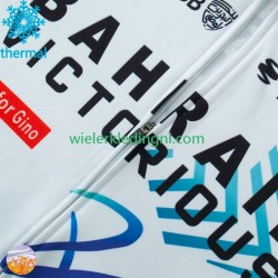 Wielershirt Winter Bahrain Victorious 2024 Heren