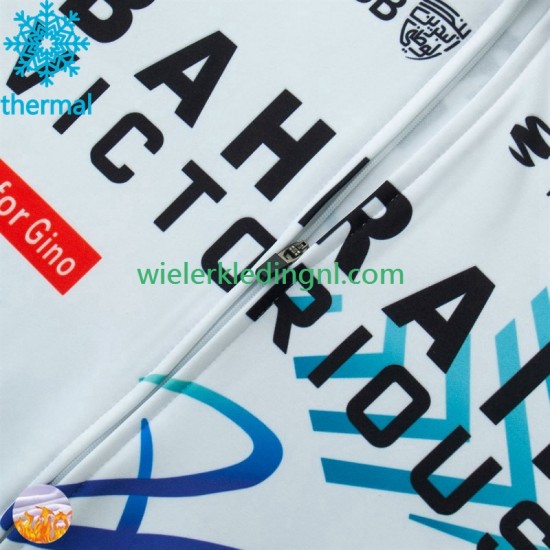Wielershirt Winter Bahrain Victorious 2024 Heren