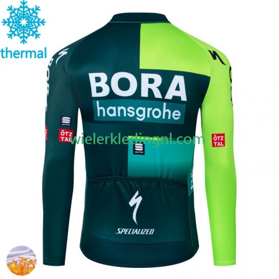 Wielershirt Winter Bora Hansgrohe 2024 Heren N001