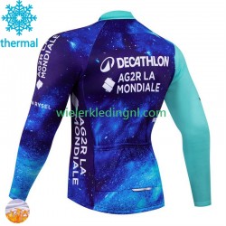 Wielershirt Winter Decathlon Ag2R 2024 Heren N001