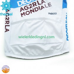 Wielershirt Winter Decathlon Ag2R 2024 Heren