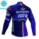 Wielershirt Winter Fdj Groupama 2023 Heren