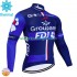 Wielershirt Winter Fdj Groupama 2024 Heren