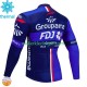 Wielershirt Winter Fdj Groupama 2024 Heren