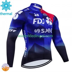Wielershirt Winter Fdj Suez 2024 Heren